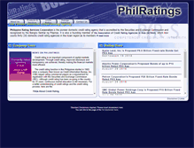 Tablet Screenshot of philratings.com